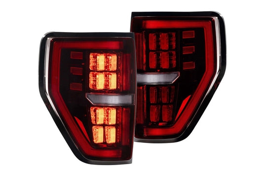 MORIMOTO XD LED TAIL LIGHTS FORD F150 09-14 RED LENS