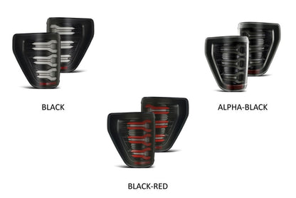 ALPHAREX 21-23 FORD F150 LUXX-SERIES LED TAIL LIGHTS