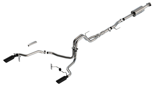 BORLA ATAK CAT BACK EXHAUST SYSTEM FORD F150 21-26 5.0L