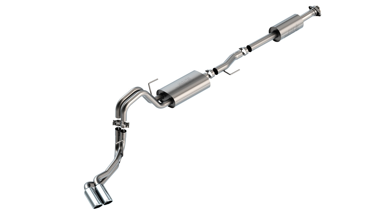 BORLA TOURING CAT BACK EXHAUST SYSTEM FORD F150 21+ 5.0L