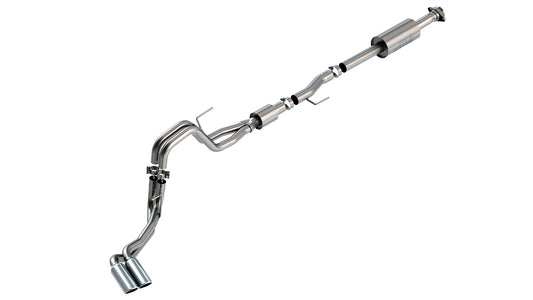 BORLA S TYPE CAT BACK EXHAUST SYSTEM FORD F150 21+ 5.0L