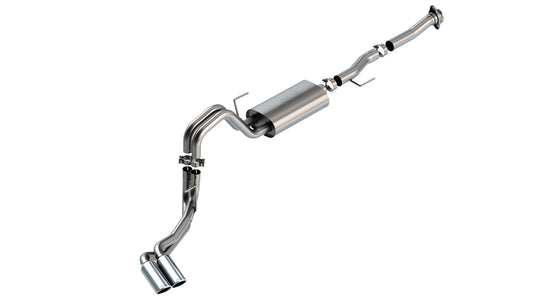 BORLA S TYPE CAT BACK EXHAUST SYSTEM FORD F150 21-26 5.0L