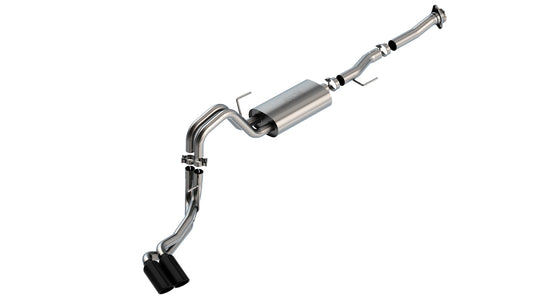 BORLA S TYPE CAT BACK EXHAUST SYSTEM FORD F150 21-26 5.0L