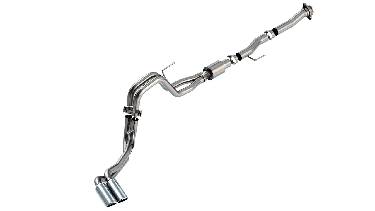BORLA ATAK CAT BACK EXHAUST SYSTEM FORD F150 21-26 5.0L