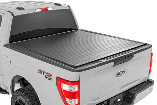 ROUGH COUNTRY HARD ROLL UP BED COVER FORD F150 15-26 5.5' BED