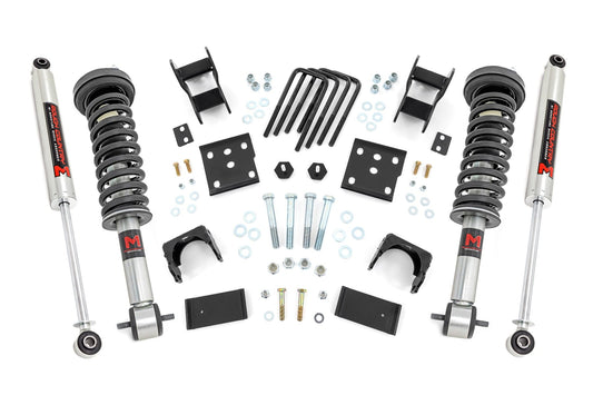 ROUGH COUNTRY M1 2"/4" LOWERING KIT FORD F150 4WD 15-26