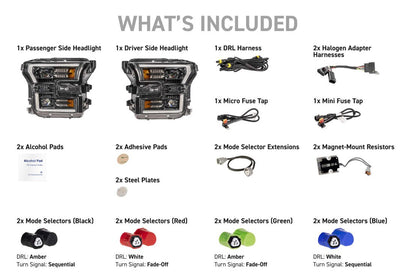 MORIMOTO XB EVO LED HEADLIGHTS FORD F150 15-17