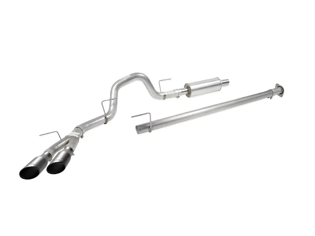 ROUSH PERFORMANCE CAT BACK EXHAUST BLACK TIP FORD F150 15-20 ALL ENGINES