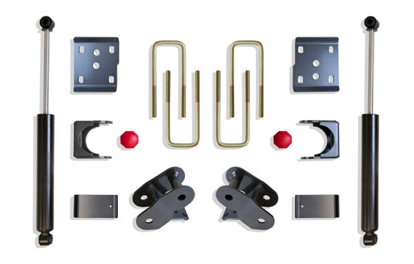 MAXTRAC 2015-2025 F-150 2WD 4″ / 4WD 5″ REAR LOWERING BOX KIT