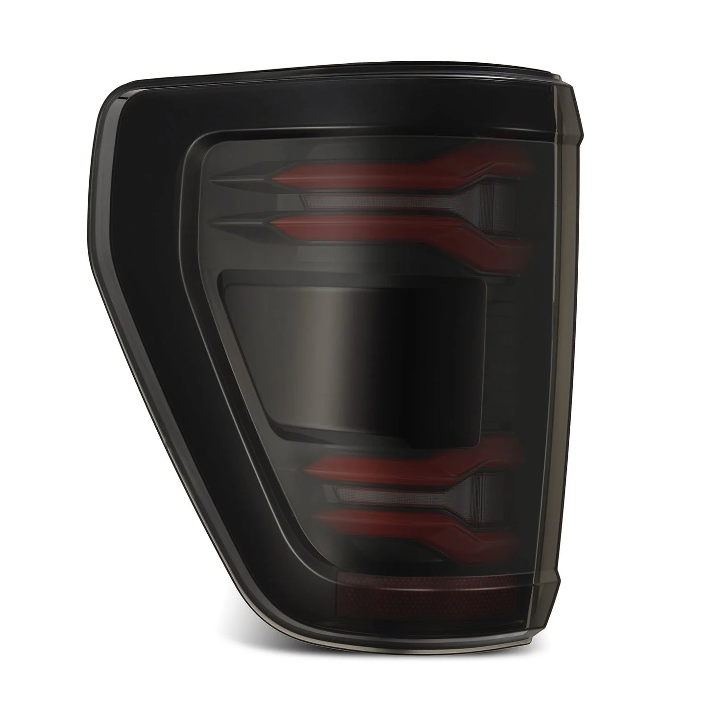 ALPHAREX 24-26 FORD F150 LUXX SERIES LED TAIL LIGHTS BLACK/RED