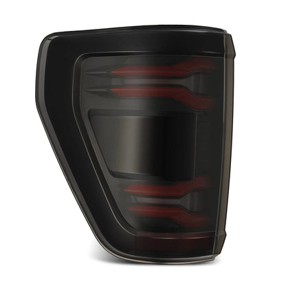 ALPHAREX 24-26 FORD F150 LUXX SERIES LED TAIL LIGHTS BLACK/RED