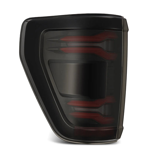 ALPHAREX 24-26 FORD F150 LUXX SERIES LED TAIL LIGHTS BLACK/RED