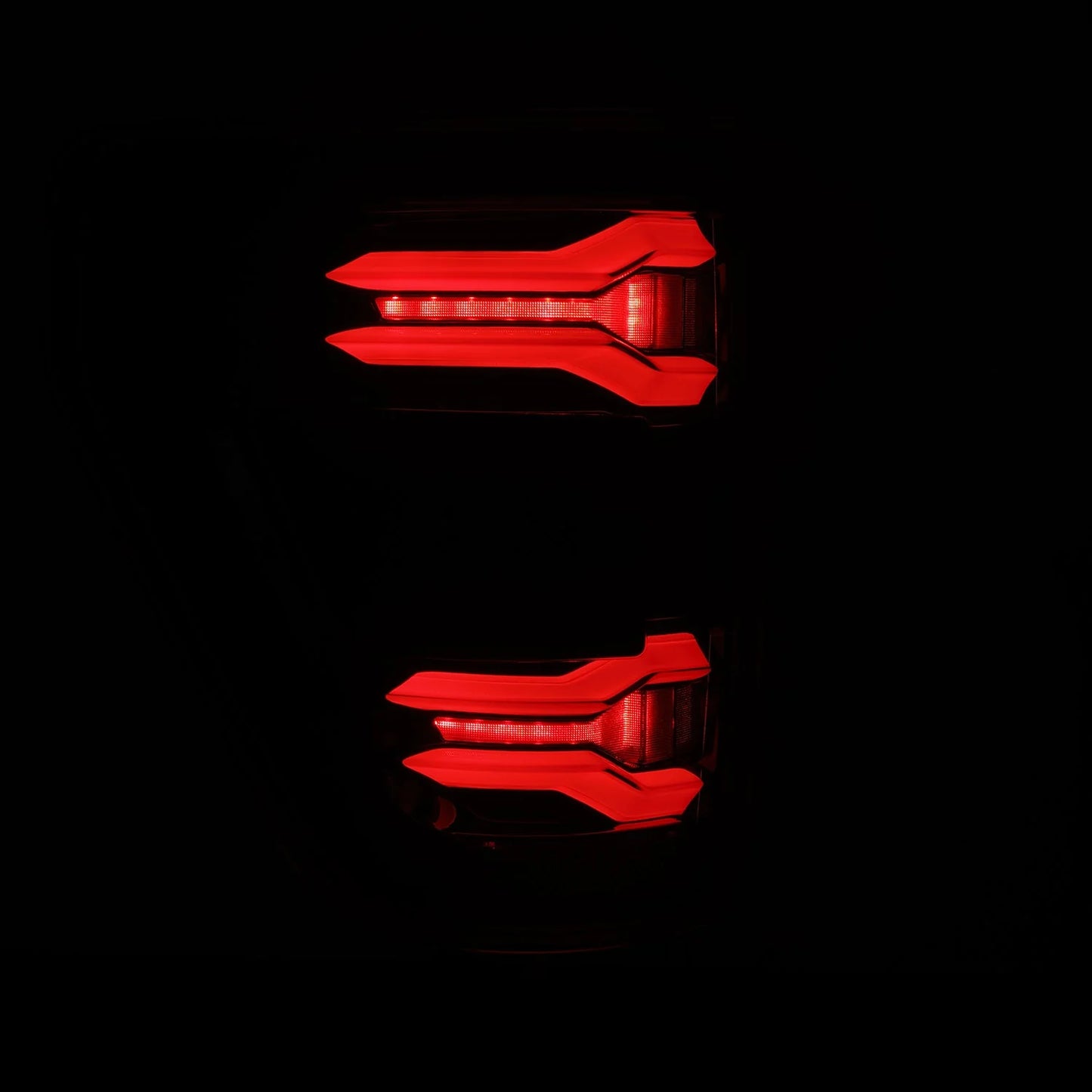 ALPHAREX 24-26 FORD F150 LUXX SERIES LED TAIL LIGHTS BLACK