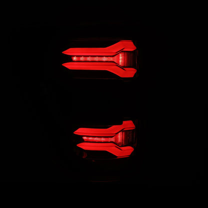 ALPHAREX 24-26 FORD F150 LUXX SERIES LED TAIL LIGHTS BLACK