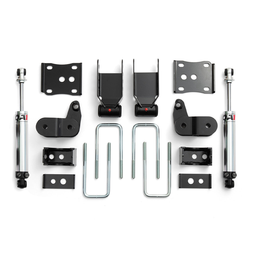 QA1 PRECISION PRODUCTS REAR DROP KIT 3.5"-5.5" DOUBLE ADJUSTABLE 2WD/4WD FORD F150 2021-2026
