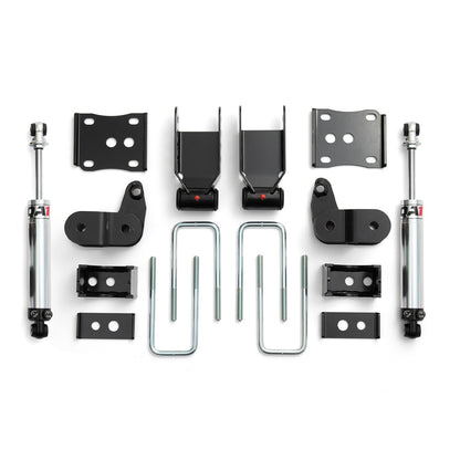 QA1 PRECISION PRODUCTS REAR DROP KIT 3.5"-5.5" DOUBLE ADJUSTABLE 2WD/4WD FORD F150 2021-2026