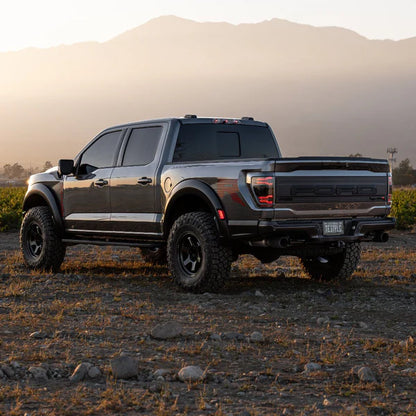 ALPHAREX 24-26 FORD F150 LUXX SERIES LED TAIL LIGHTS ALPHA BLACK