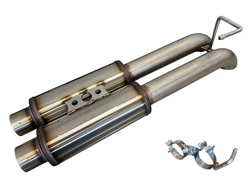 SPEED ENGINEERING TRUE DUAL AXLE EXIT MUFFLERS FORD F150 21-24