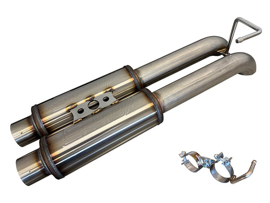 SPEED ENGINEERING TRUE DUAL AXLE EXIT MUFFLERS FORD F150 21-24