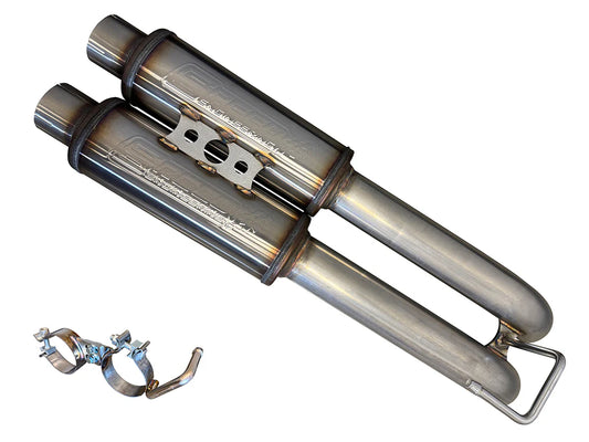 SPEED ENGINEERING TRUE DUAL AXLE EXIT MUFFLERS FORD F150 21-24