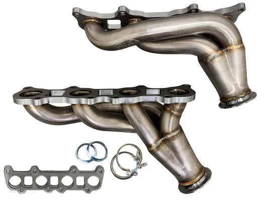 SPEED ENGINEERING UNIVERSAL COYOTE TURBO HEADERS FORWARD FACING DOWN 5.0L FORD F150 11-23