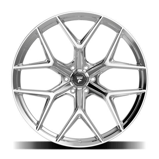 FITTIPALDI WHEELS FS374 22X9.5 6X135 +25 OFFSET CHROME FORD F150 04-26