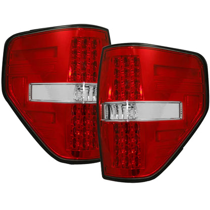 RECON ULTRA BRIGHT LED TAIL LIGHTS FORD F150 09-14