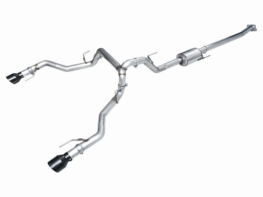 AWE TUNING 0FG NON-RESONATED CAT BACK EXHAUST W/BUMPER CUTOUTS FORD F150 21+