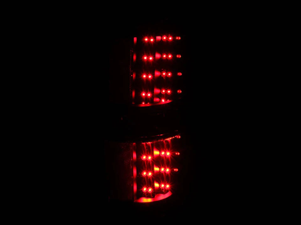 ANZO LED TAIL LIGHTS CHROME FORD F150 09-14