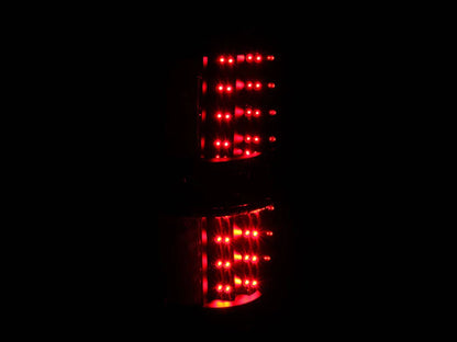 ANZO LED TAIL LIGHTS CHROME FORD F150 09-14