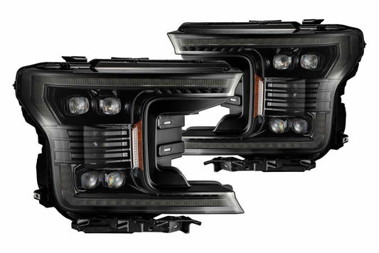 ALPHAREX 18-20 FORD F150 NOVA-SERIES LED PROJECTOR HEADLIGHTS - ALPHA BLACK
