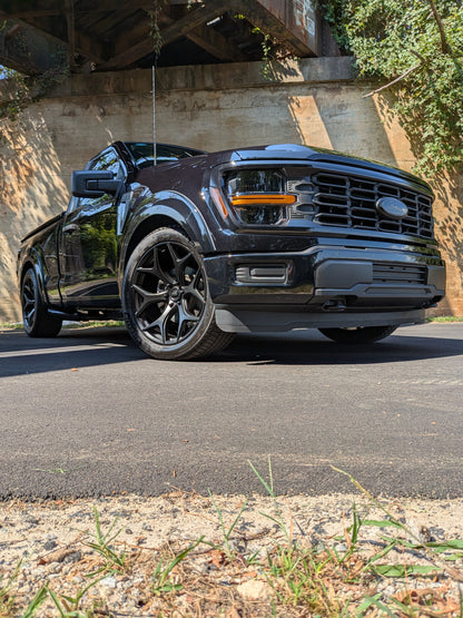 TORQUE WHEELS TW118R VELOCITY CHROME 24X10 6X135 +25 OFFSET FORD F150 04-26
