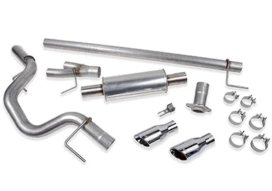 ROUSH PERFORMANCE SIDE EXIT CAT BACK EXHAUST POLISHED TIP FORD F150 15-20 ALL ENGINES