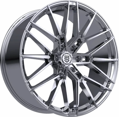TIS MOTORSPORTS 506C 22X10 6X135 +24 OFFSET CHROME FORD F150 04-26