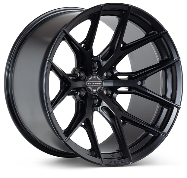 VOSSEN HF6-4 24X10 6X135 +35 OFFSET FORD F150 04-26 SATIN BLACK