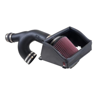 K&N FILTERS COLD AIR INTAKE HIGH FLOW ROTO MOLD TUBE FORD F150 15-26 2.7L