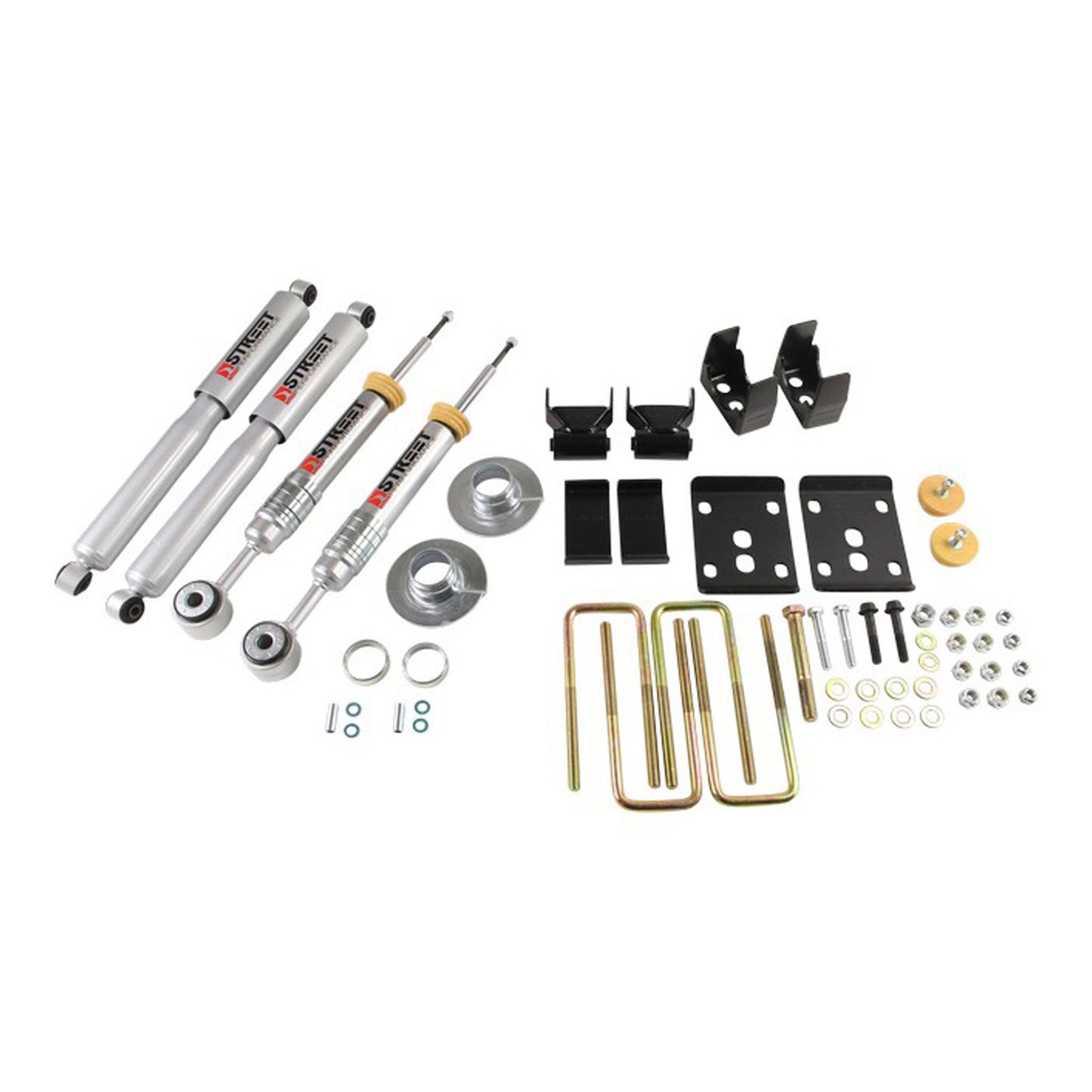 BELLTECH LOWERING KIT W/ STREET PERFORMANCE SHOCKS FORD F150 09-13