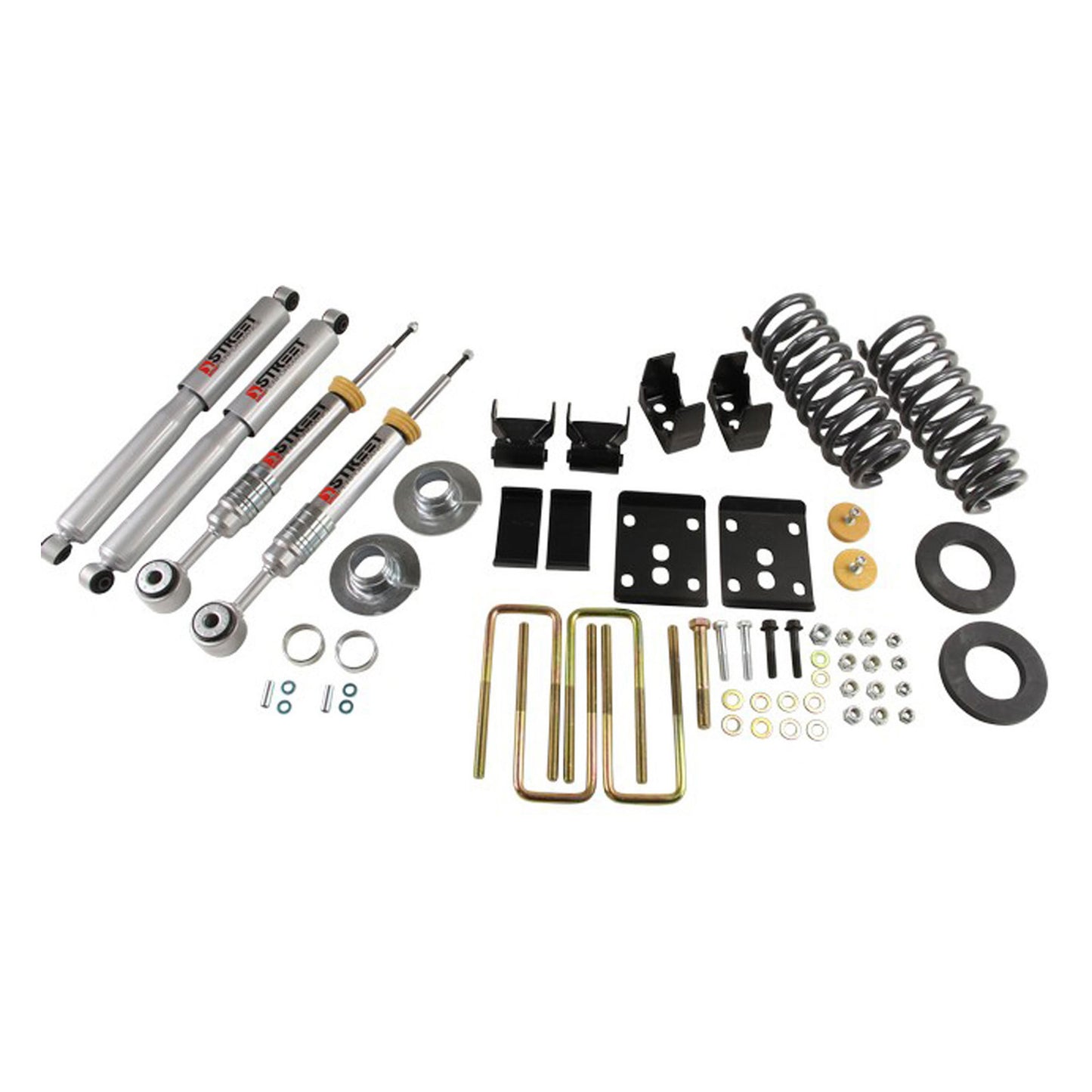 BELLTECH LOWERING KIT W/ STREET PERFORMANCE SHOCKS FORD F150 09-13