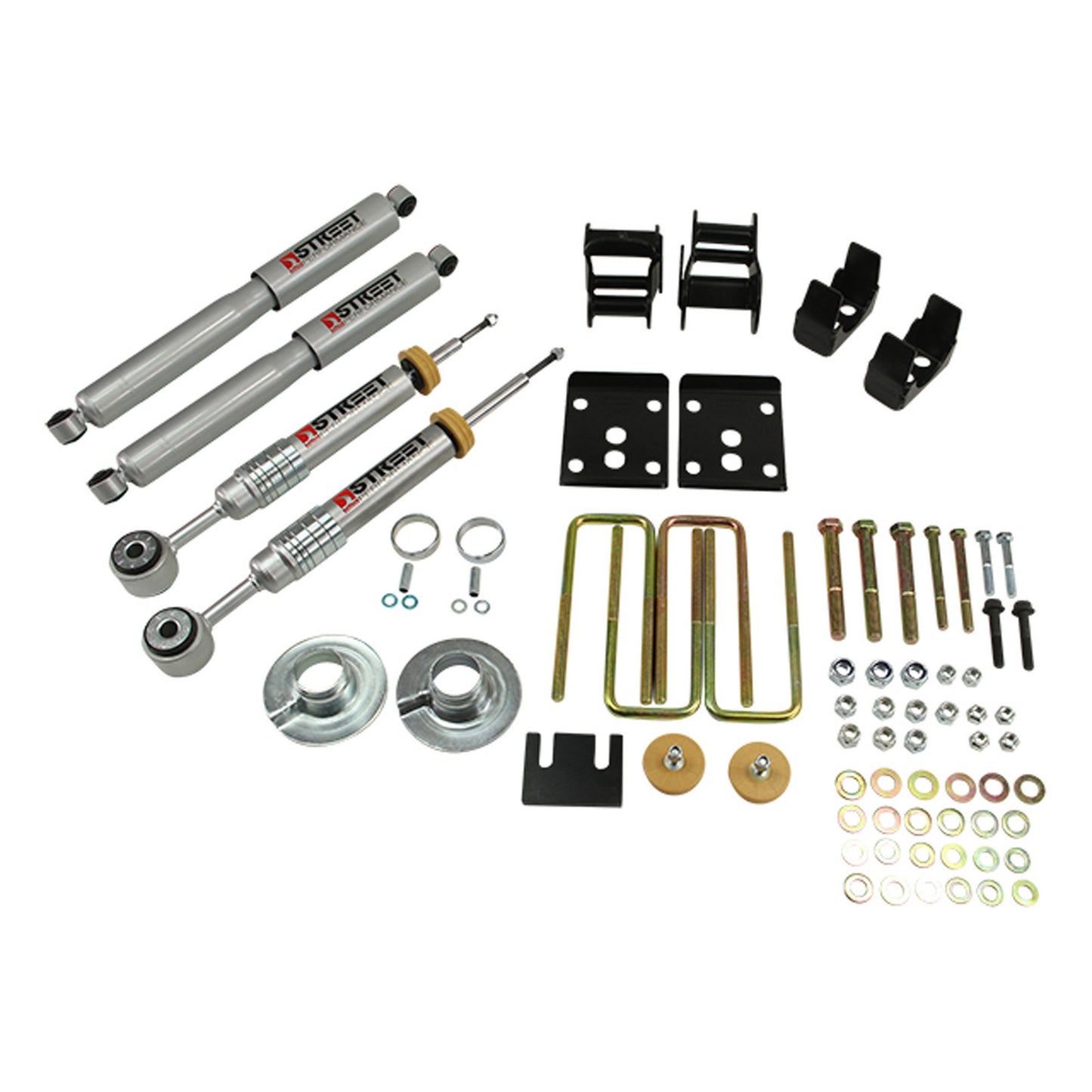 BELLTECH LOWERING KIT W/ STREET PERFORMANCE SHOCKS FORD F150 09-13
