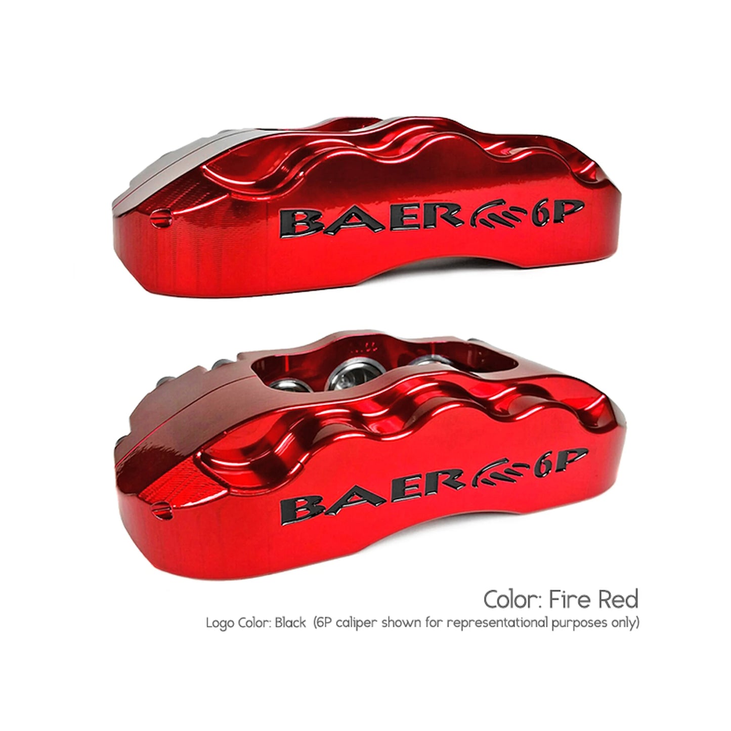 BAER BRAKES 15" EXTREME FRONT BRAKE KIT FIRE RED FORD F150 10-26