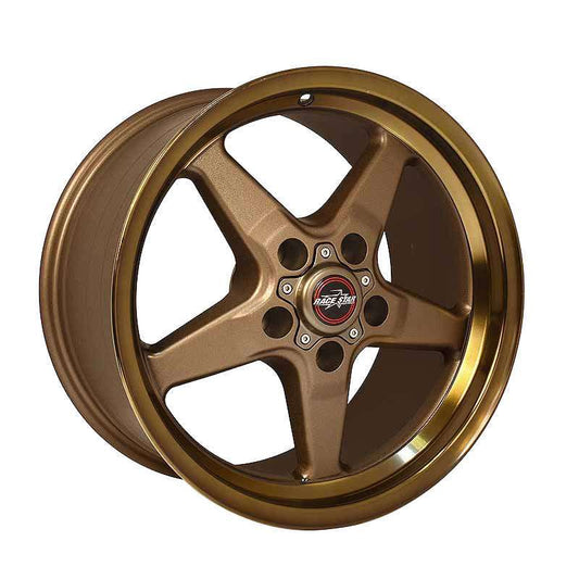 RACE STAR 92 DRAG STAR 18X8.5 5X108 +49.5 OFFSET BRONZE FORD MAVERICK 22+