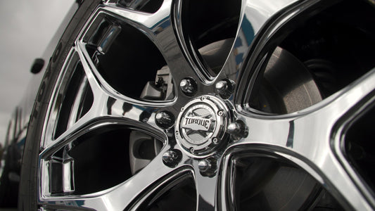 TORQUE WHEELS TW118R VELOCITY CHROME 24X10 6X135 +25 OFFSET FORD F150 04-26
