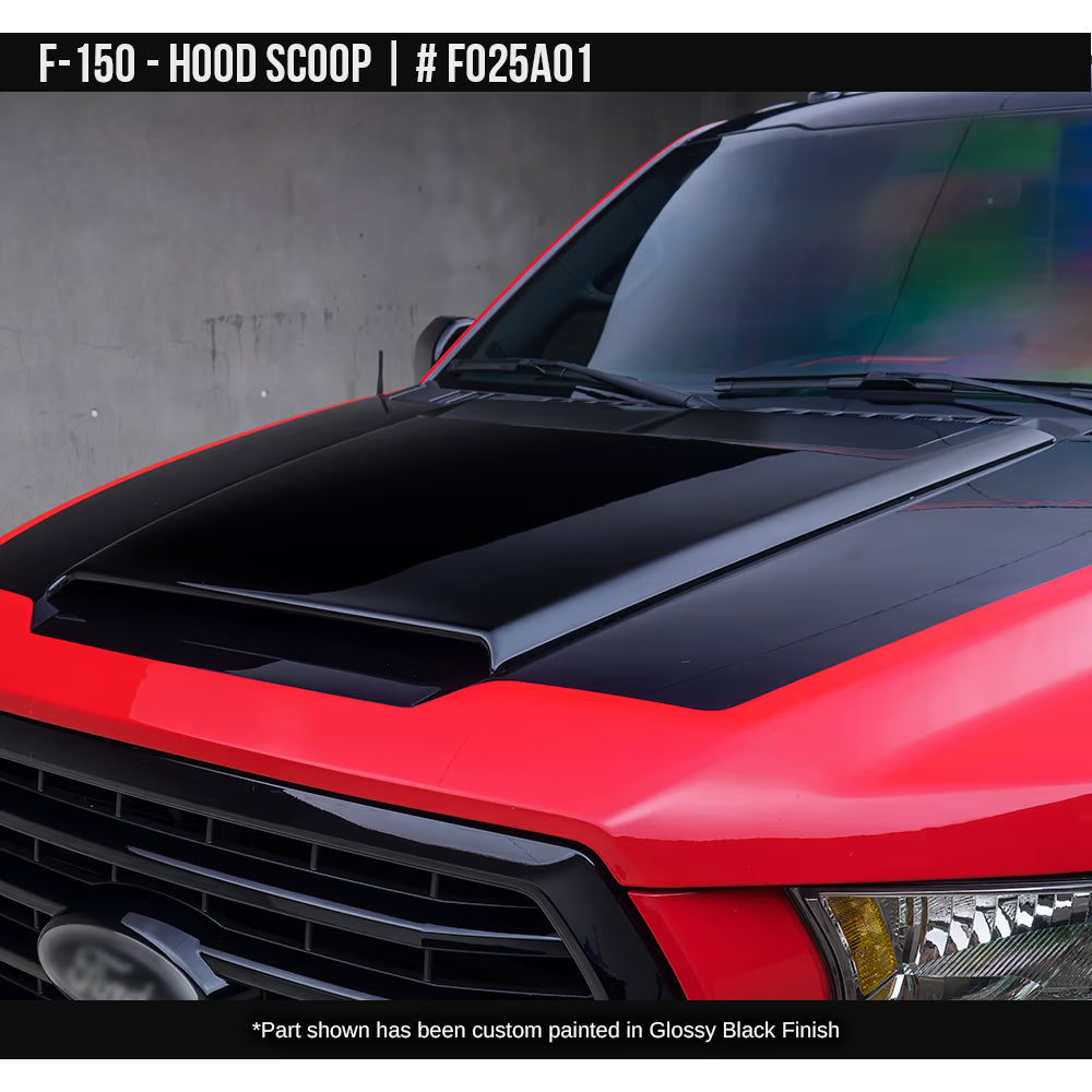 AIR DESIGN HOOD SCOOP FORD F150 15-20