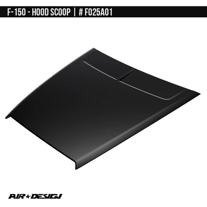 AIR DESIGN HOOD SCOOP FORD F150 15-20