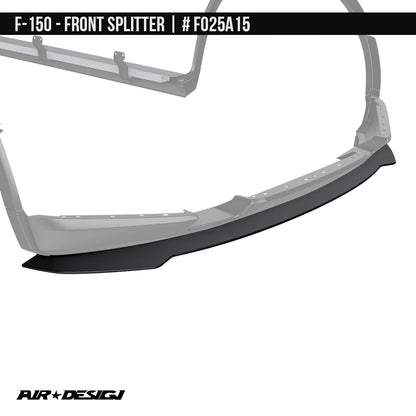 AIR DESIGN FRONT SPLITTER FORD F150 18-20
