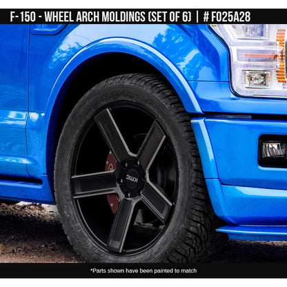 AIR DESIGN WHEEL ARCH MOLDING SET FORD F150 18-20