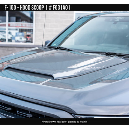 AIR DESIGN HOOD SCOOP FORD F150 21-26