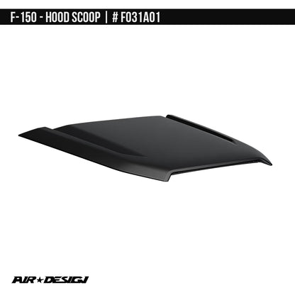 AIR DESIGN HOOD SCOOP FORD F150 21-26