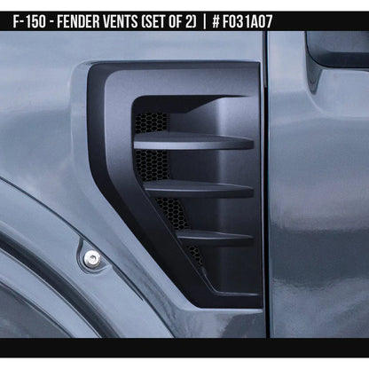AIR DESIGN FENDER VENT SET FORD F150 21-26