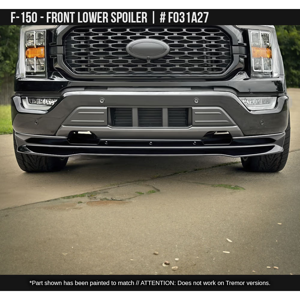 AIR DESIGN FRONT LOWER SPOILER FORD F150 21-26